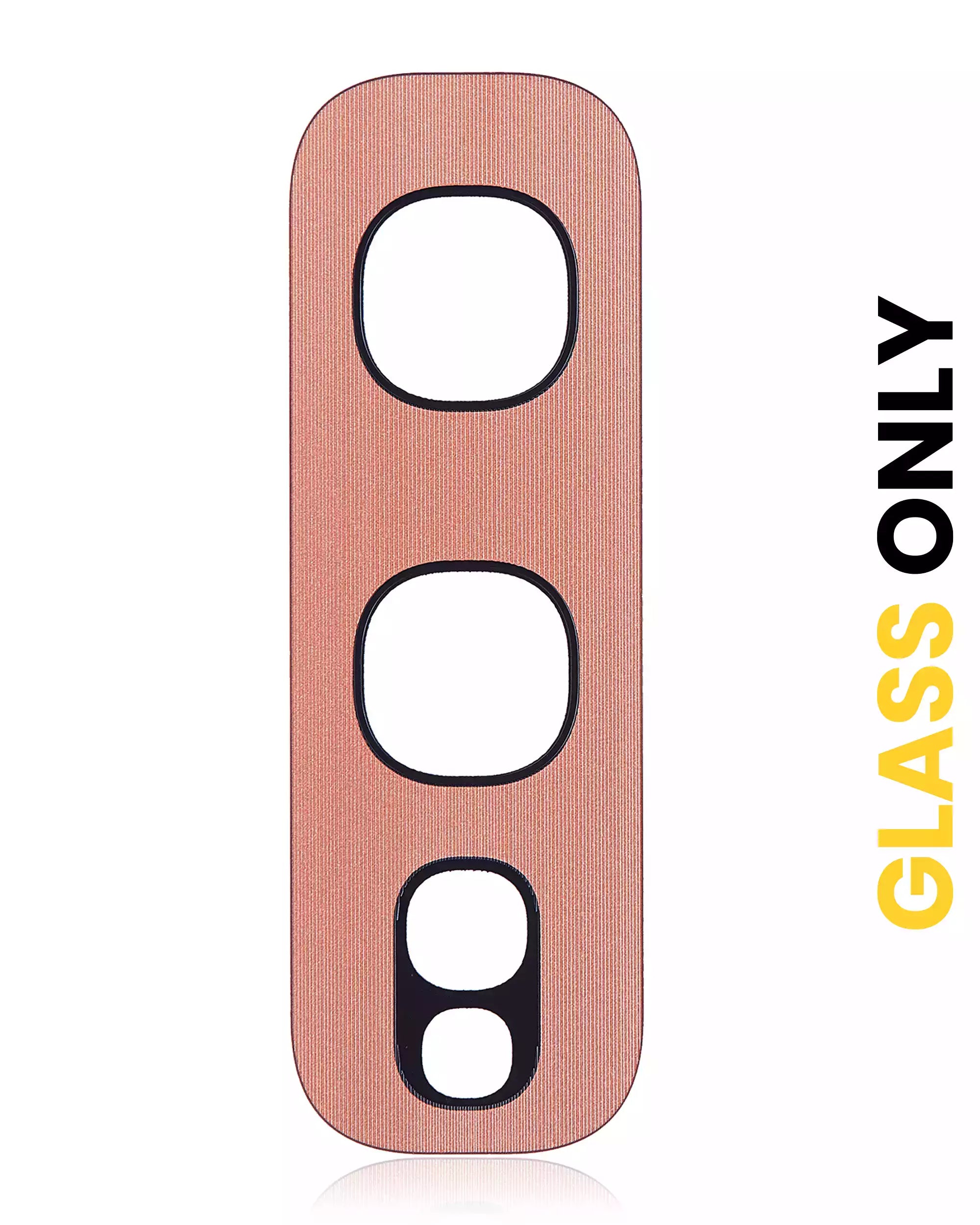 Kameraglas hinten mit Kleber für Samsung Galaxy S10e, Flamingo Pink (10er-Pack)