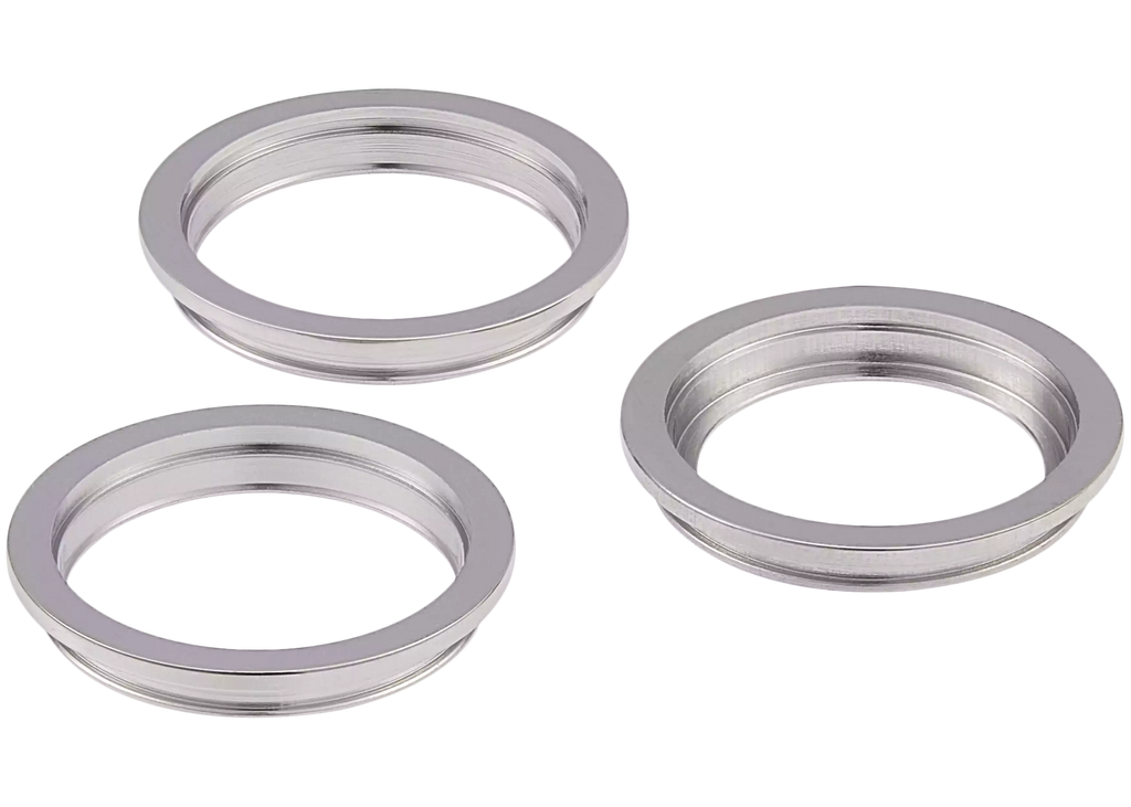 Nur Kamera-Rahmenring hinten für iPhone 12 Pro (Silber) (3er-Set)