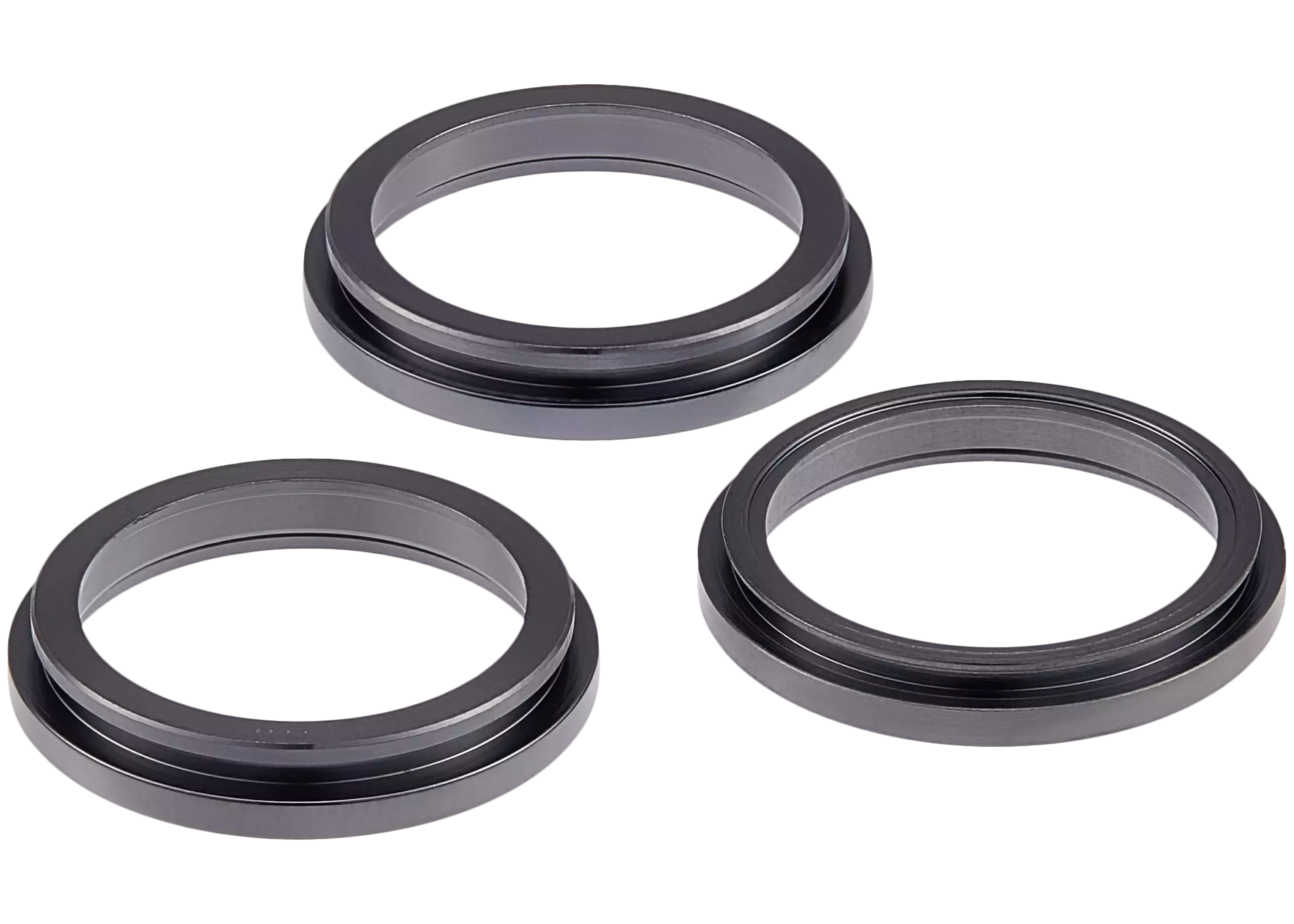 Rear Camera Lens Ring for iPhone 12 Pro Max (Graphite) (3-Pack)