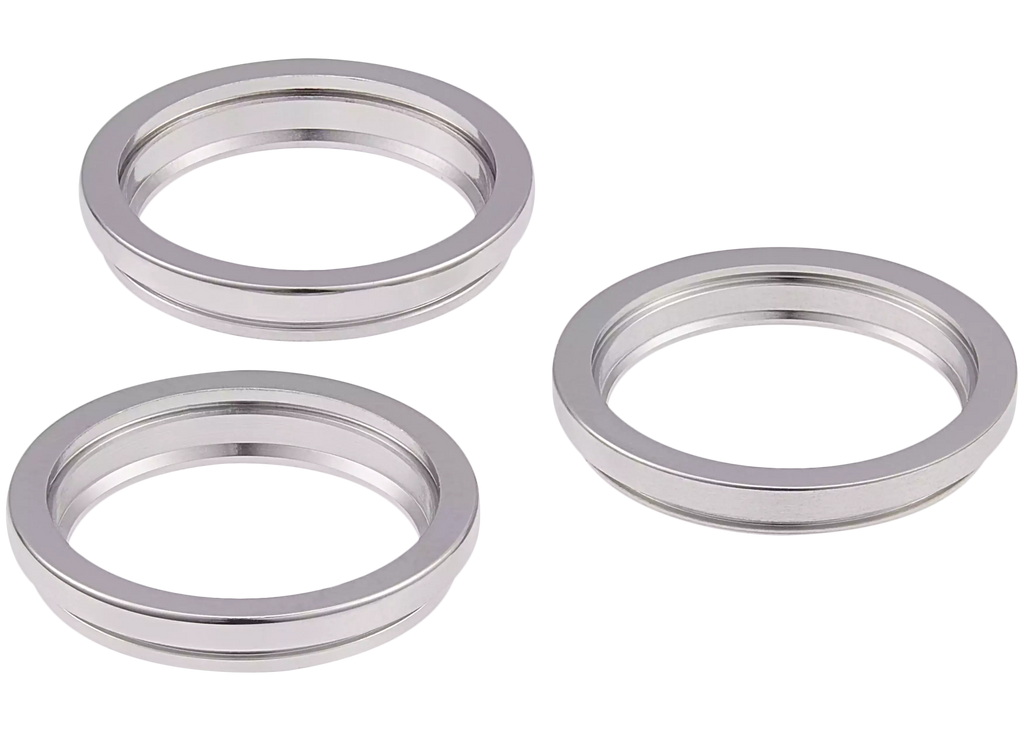 Nur Rückkamera-Zierring für iPhone 12 Pro Max (Silber) (3 Piece Set)