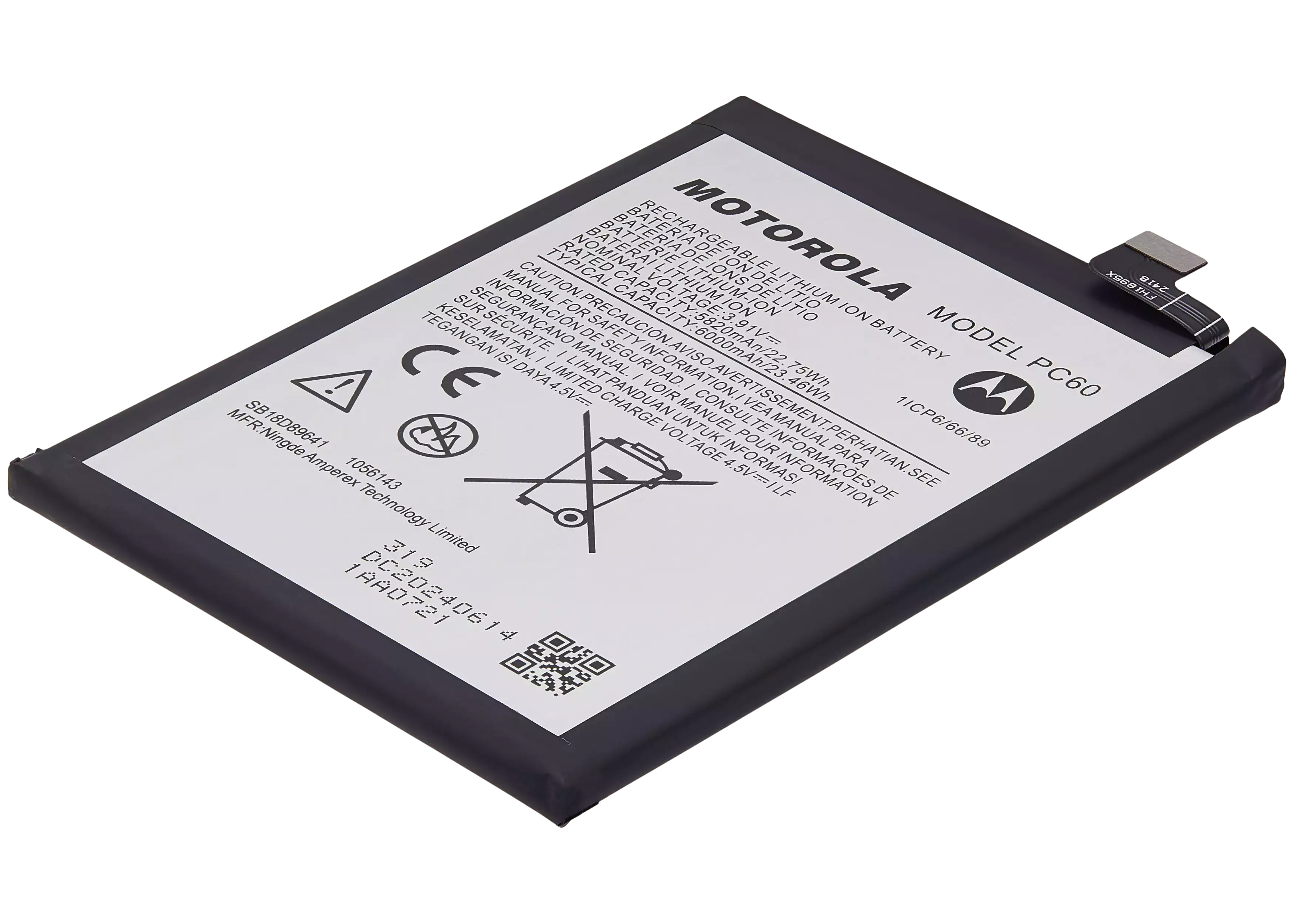 Ersatzbatterie für Motorola Moto G54/G54 Power/G64 5G