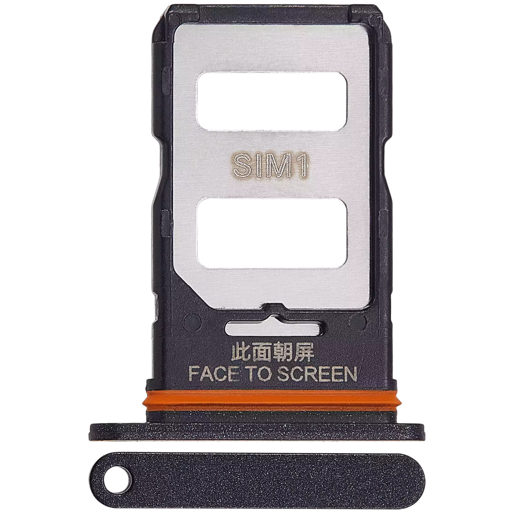 SIM-Kartenfach für Xiaomi Redmi Note 13R Pro (Schwarz)