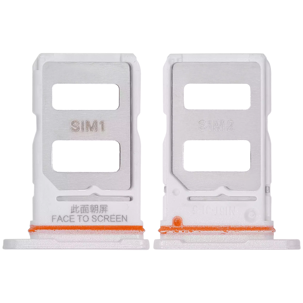 SIM-Kartenfach für Xiaomi Redmi Note 13R Pro (Weiß)