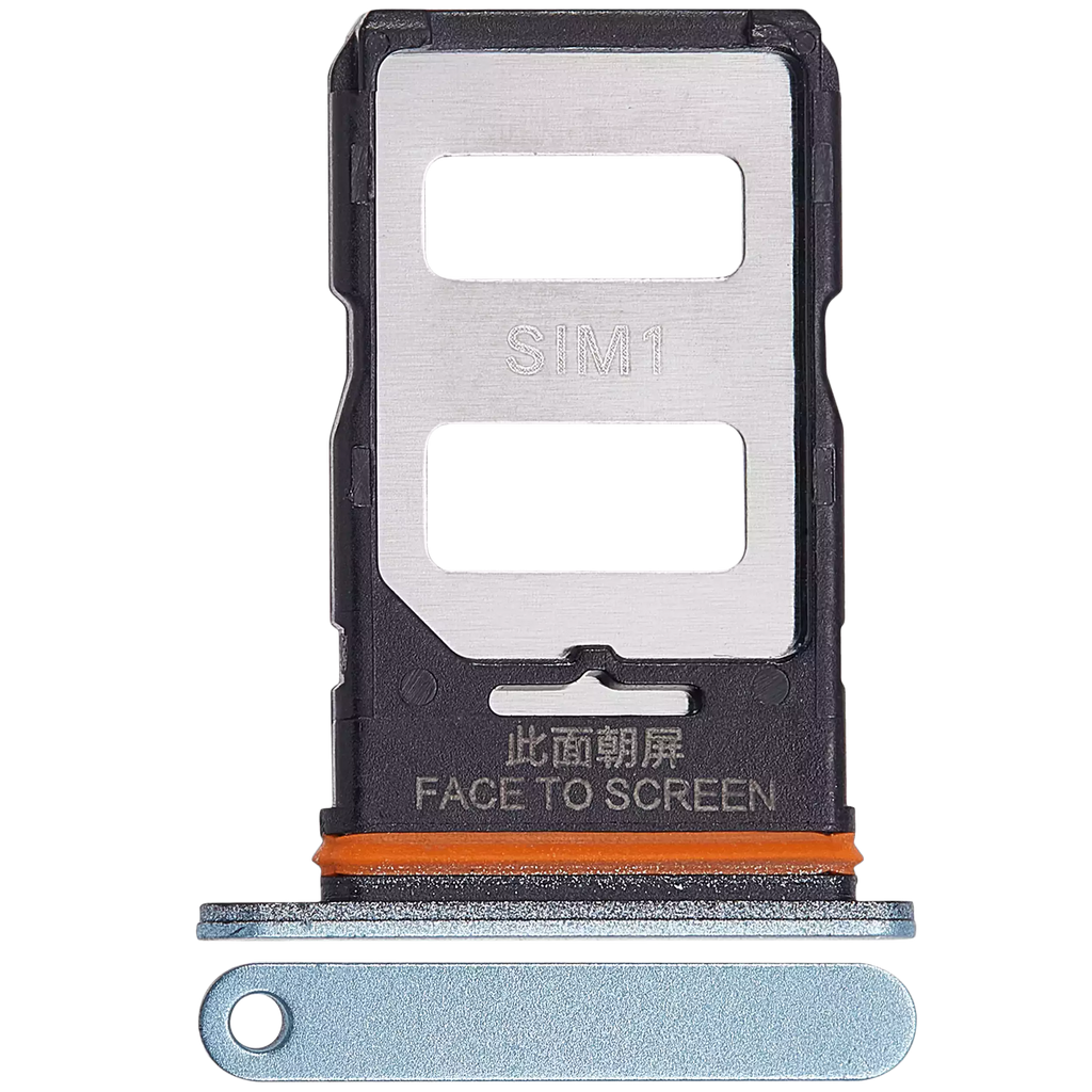 SIM-Kartenfach für Xiaomi Redmi Note 13R Pro (Blau)