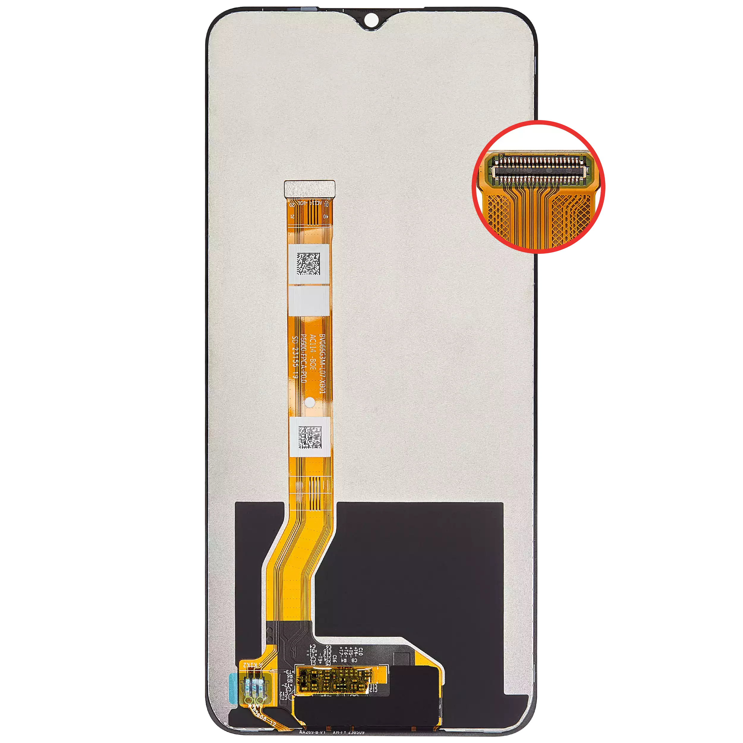 LCD-Display ohne Rahmen für OPPO A38 4G (Refurbished) (Alle Farben)