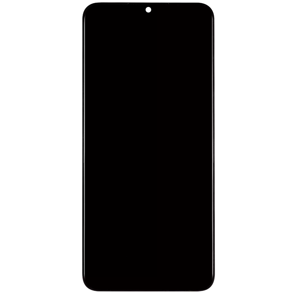 LCD-Komplettdisplay mit Rahmen für OPPO A38 (Generalüberholt) (Alle Farben)