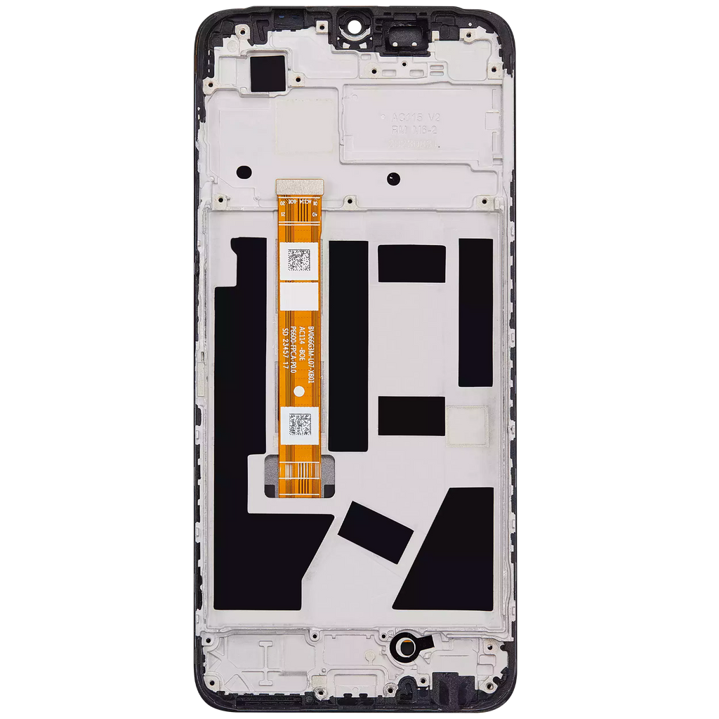 LCD-Komplettdisplay mit Rahmen für OPPO A38 (Generalüberholt) (Alle Farben)