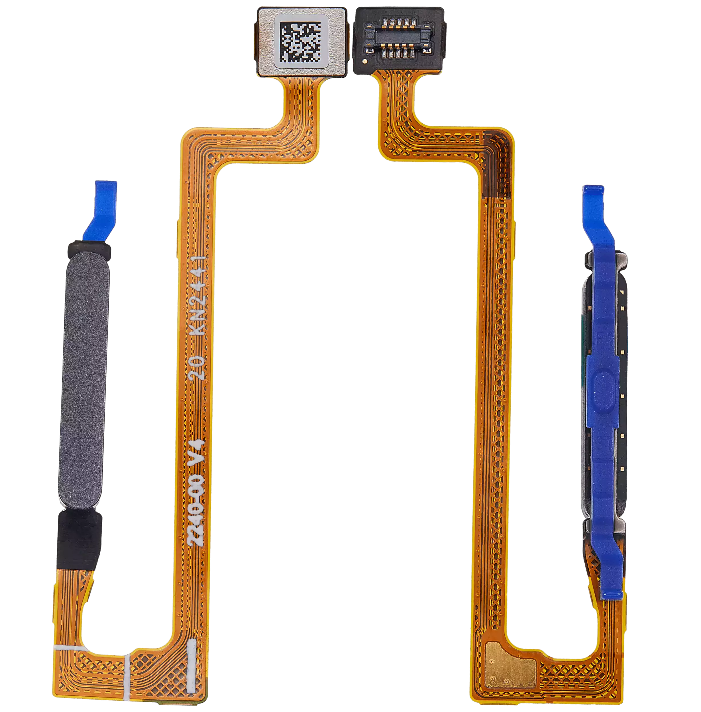 Fingerabdrucksensor Flex für Xiaomi Redmi Note 12R (Schwarz)