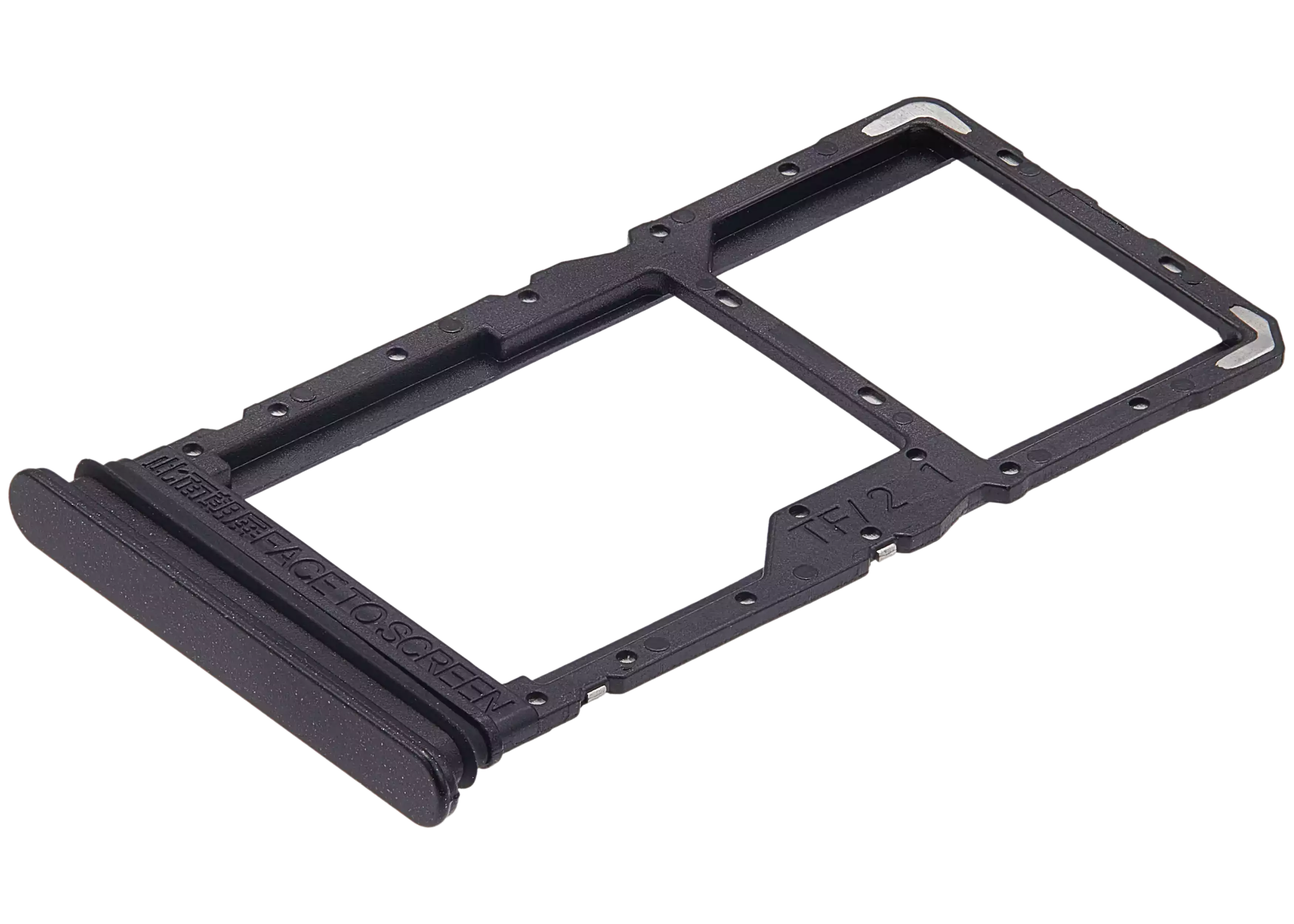 SIM-Kartenfach für Xiaomi Redmi Note 12R (Schwarz)
