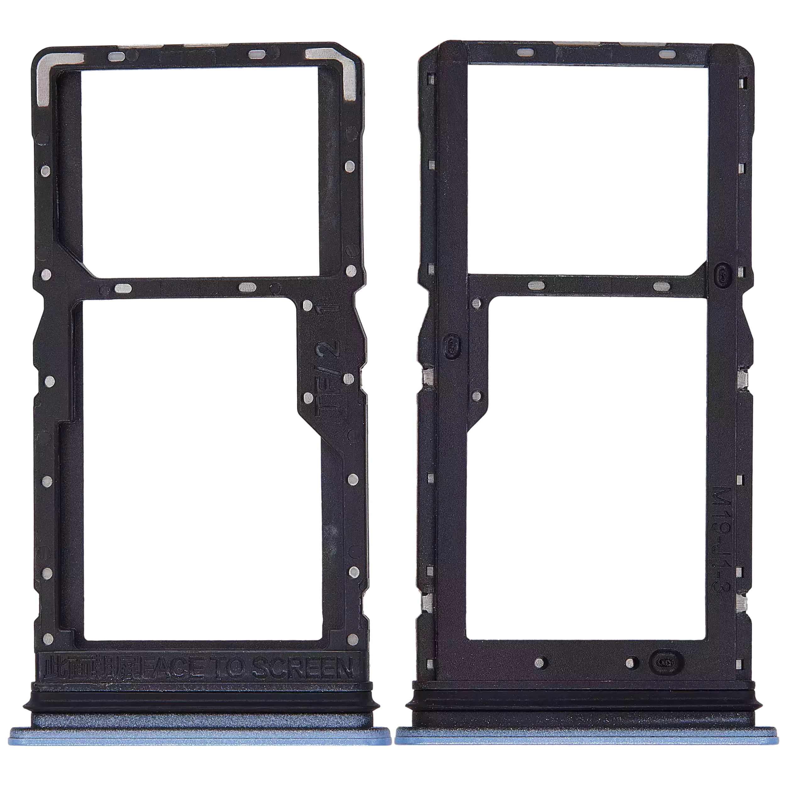SIM-Kartenfach für Xiaomi Redmi Note 12R (Blau)