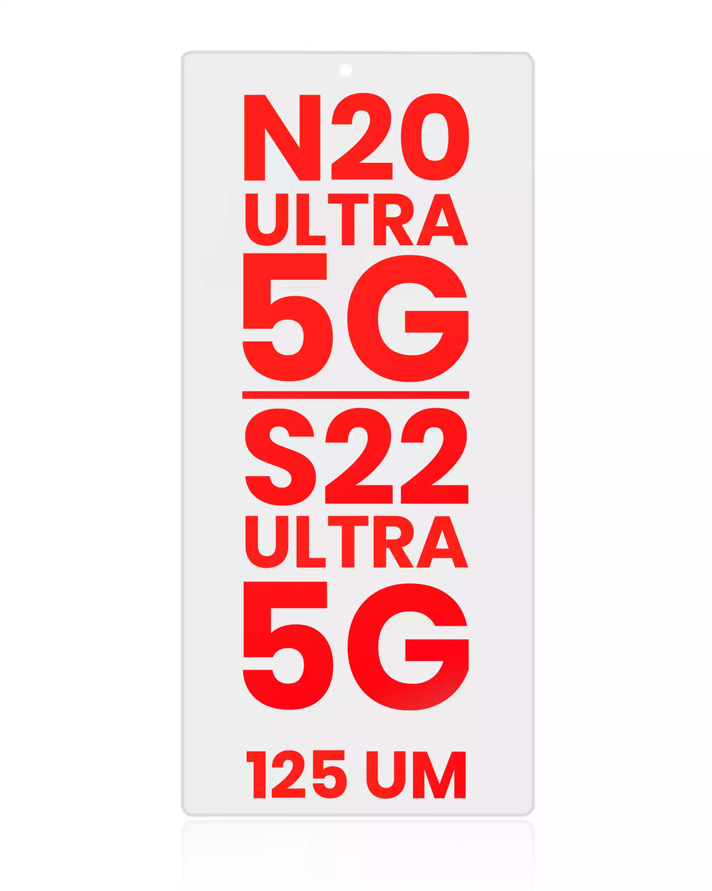 OCA für Samsung Galaxy Note 20 Ultra 5G / S22 Ultra 5G (10er-Pack) (125µm)