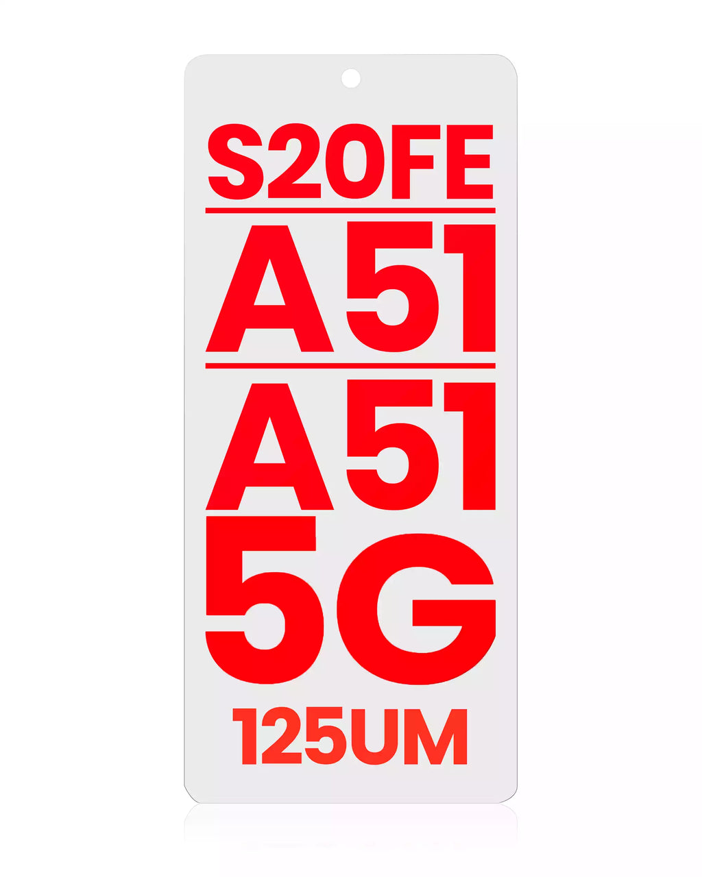 OCA für Samsung Galaxy S20 FE / A51 / A51 5G (10er-Pack)