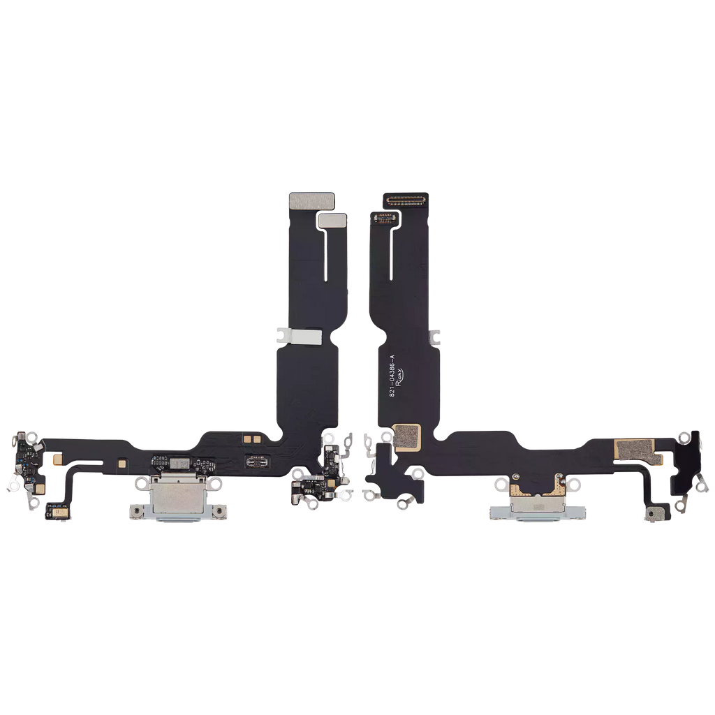 Ladebuchse-Flexkabel für iPhone 15 Plus (Aftermarket Plus) (Blau)
