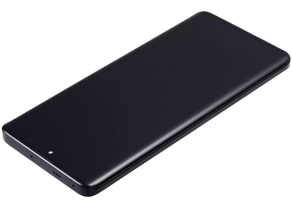 OLED-Display mit Rahmen für Xiaomi Redmi Note 13 Pro Plus (Refurb.) (Schwarz)