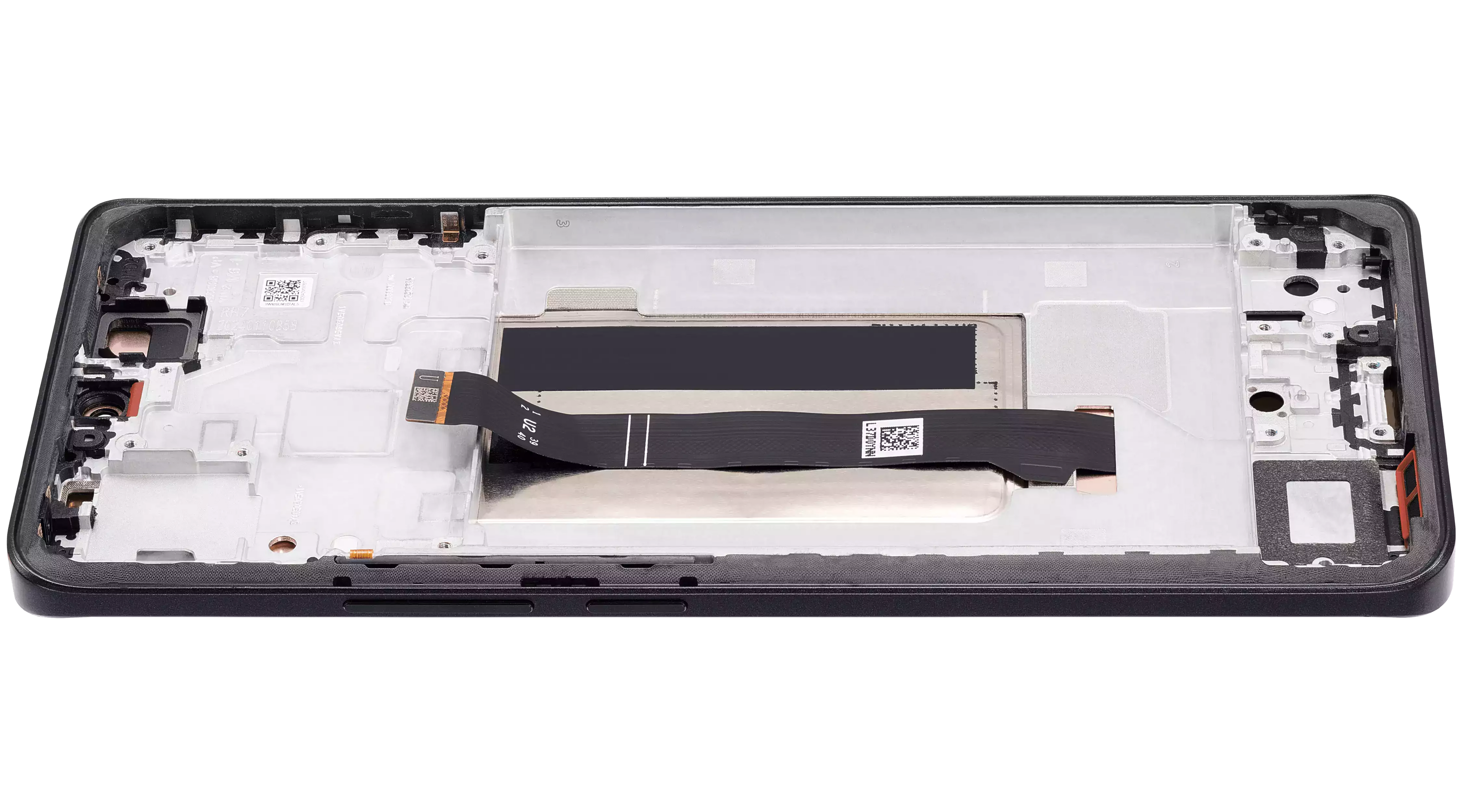 OLED-Display mit Rahmen für Xiaomi Redmi Note 13 Pro Plus (Refurb.) (Schwarz)