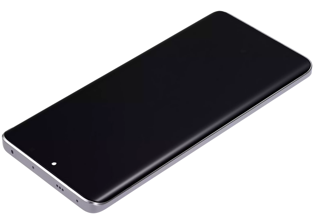 OLED-Display mit Rahmen für Xiaomi Redmi Note 13 Pro Plus (Refurbished) (Weiß)