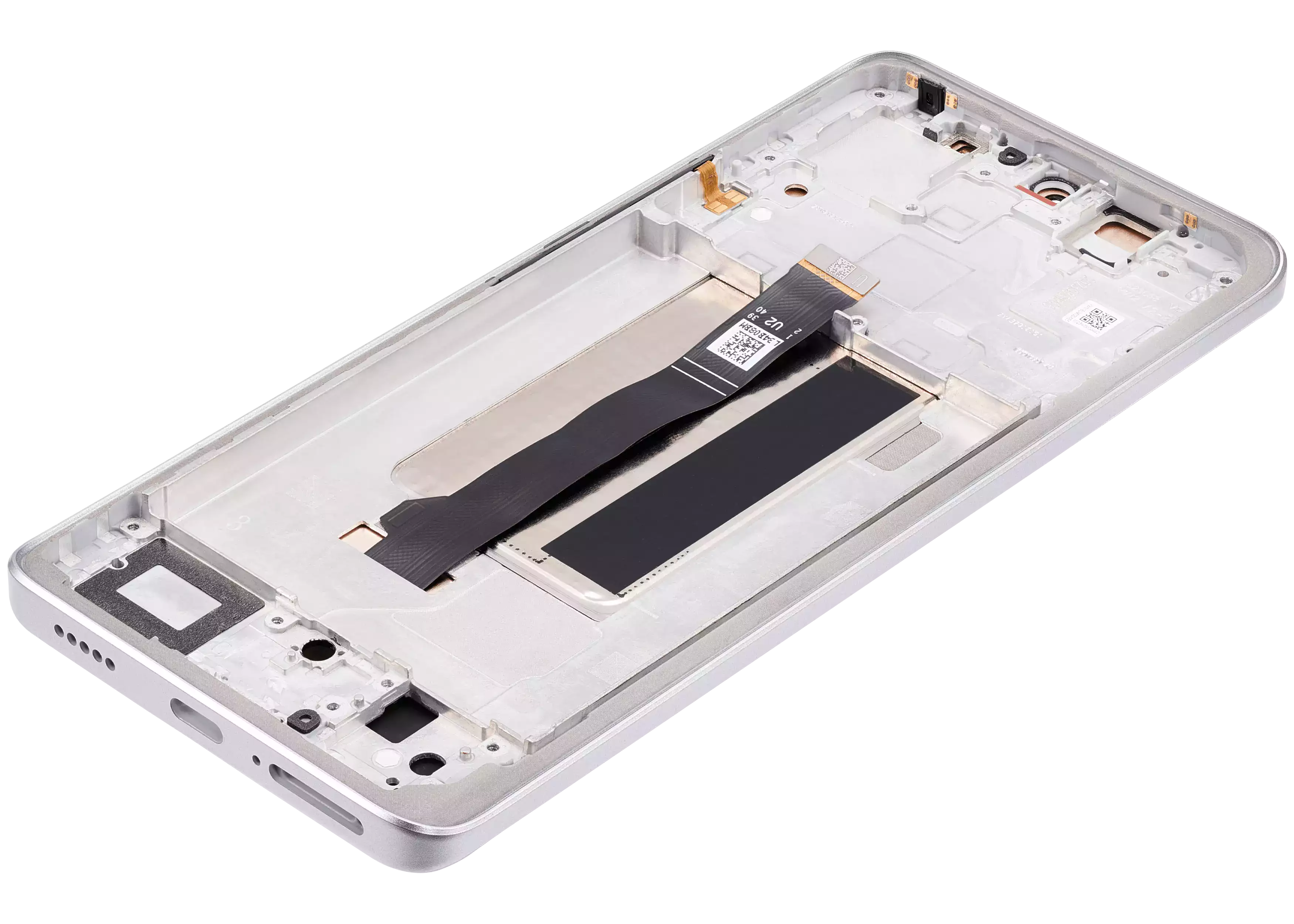 OLED-Display mit Rahmen für Xiaomi Redmi Note 13 Pro Plus (Refurbished) (Weiß)