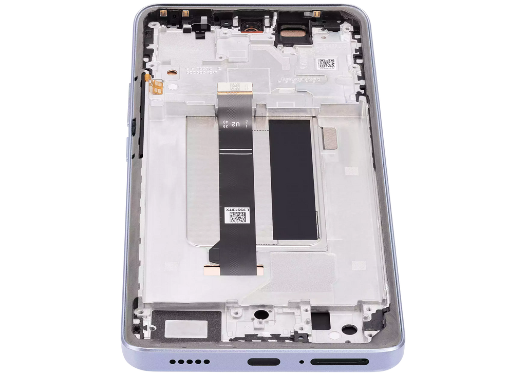 OLED-Display mit Rahmen für Xiaomi Redmi Note 13 Pro Plus (Refurbished) (Lila)
