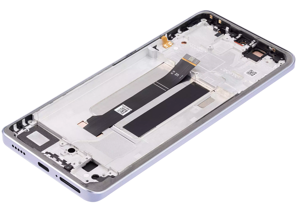 OLED-Display mit Rahmen für Xiaomi Redmi Note 13 Pro Plus (Refurbished) (Lila)