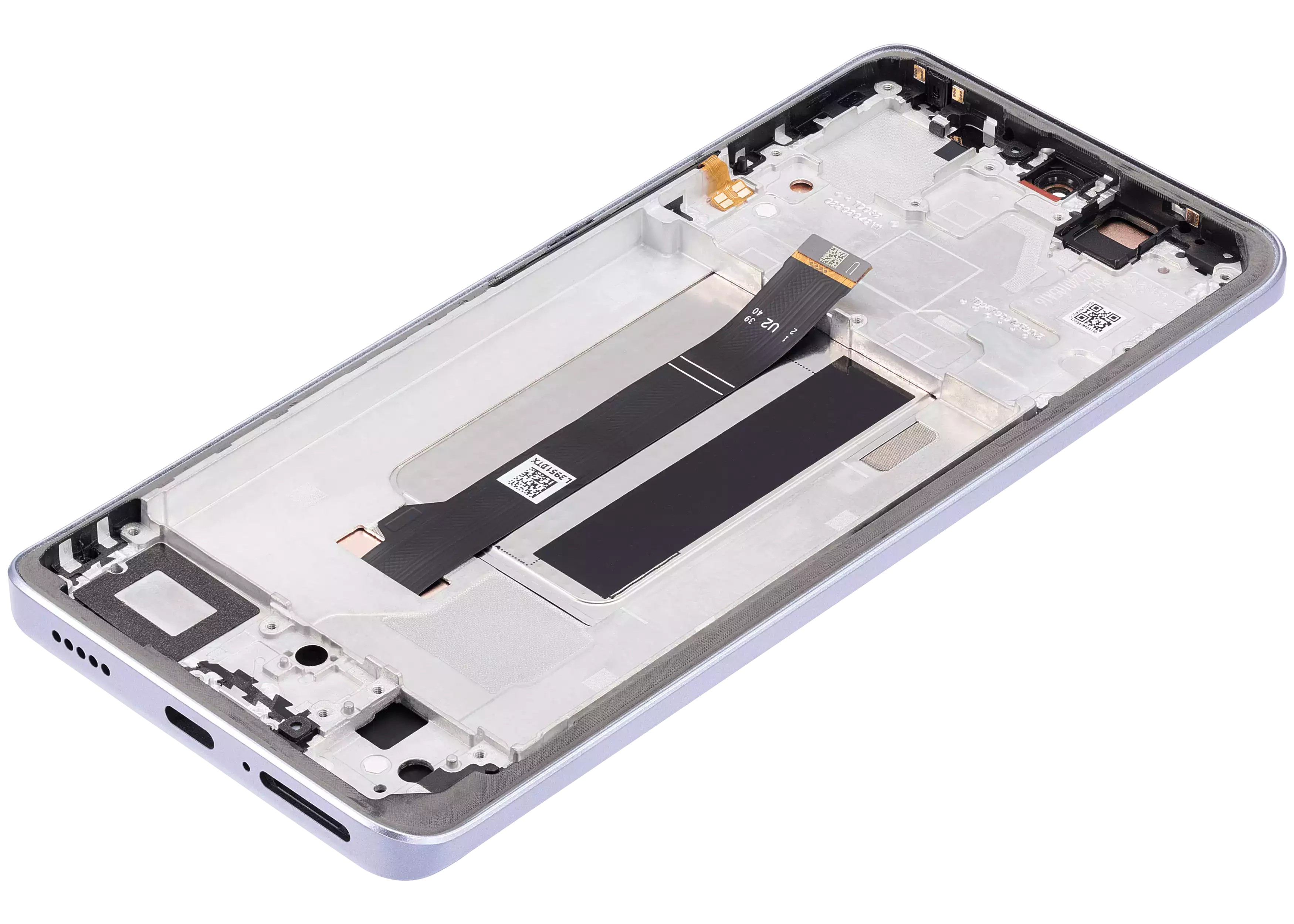 OLED-Display mit Rahmen für Xiaomi Redmi Note 13 Pro Plus (Refurbished) (Lila)
