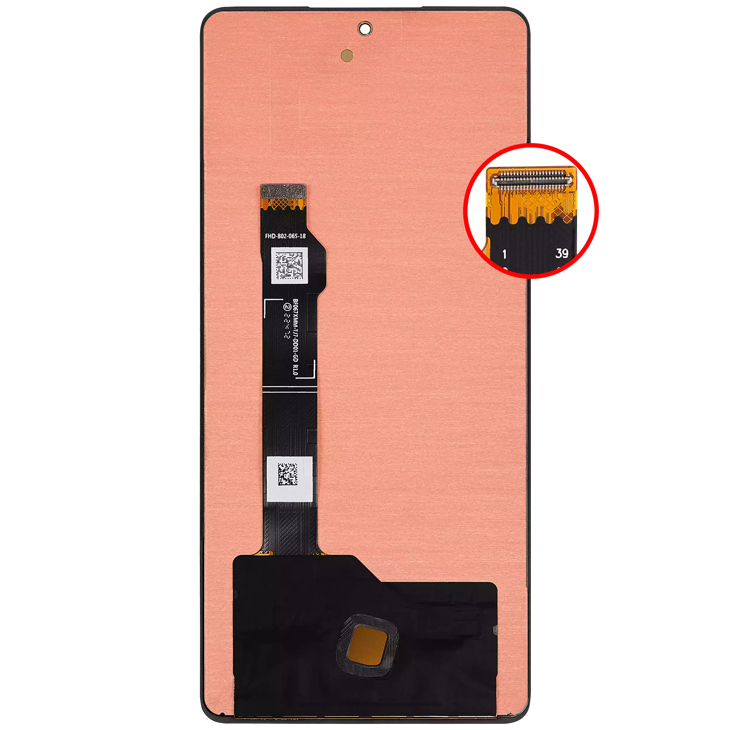 OLED-Display ohne Rahmen für Honor 80 GT (Refurbished) (Alle Farben)
