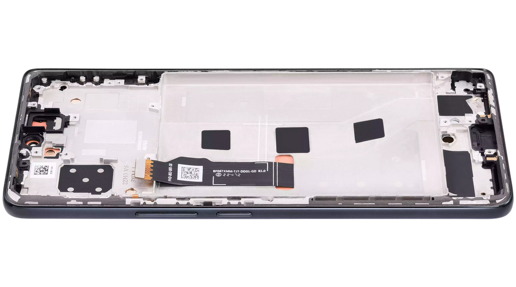 OLED Display with Frame for Honor 80 GT (Refurbished) (Black)