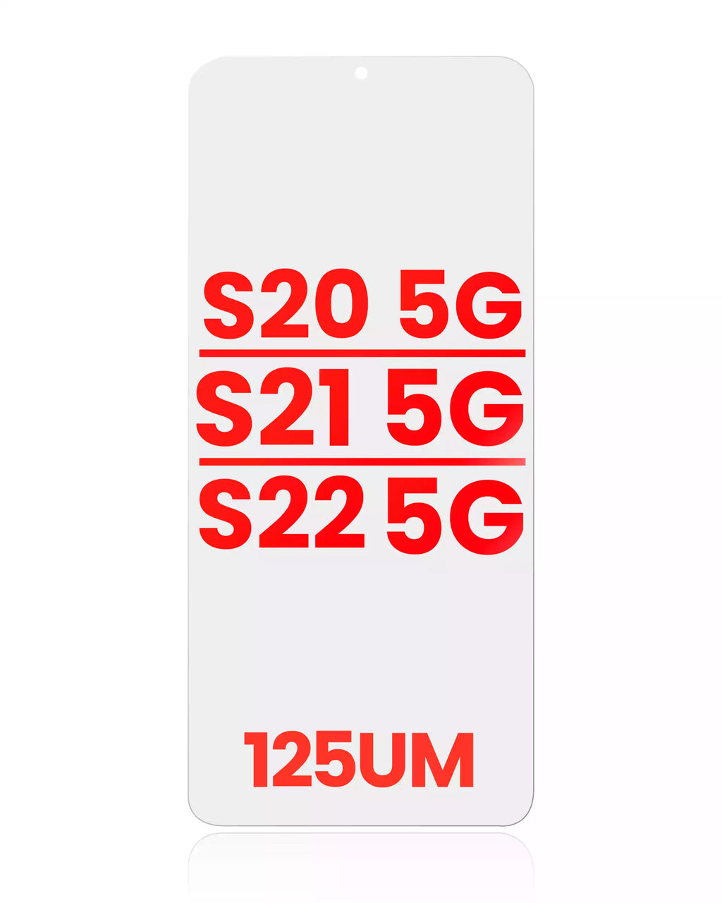 OCA for Samsung Galaxy S20 5G / S21 5G / S22 5G (10 Pack) (125um)