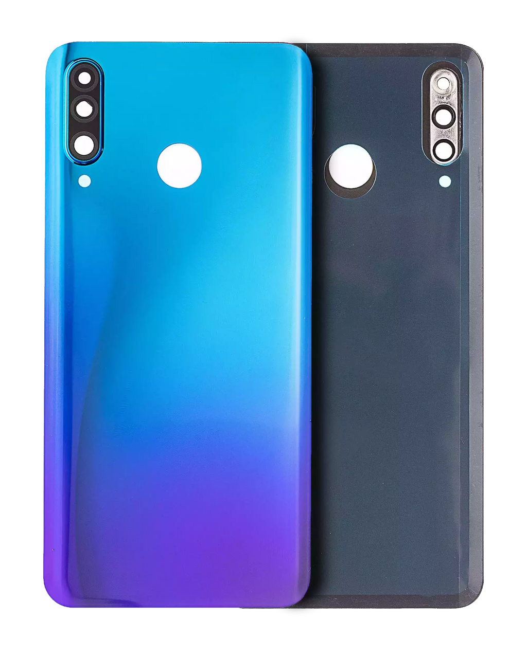 Backcover mit Kameralinse für Huawei P30 Lite, Peacock Blue