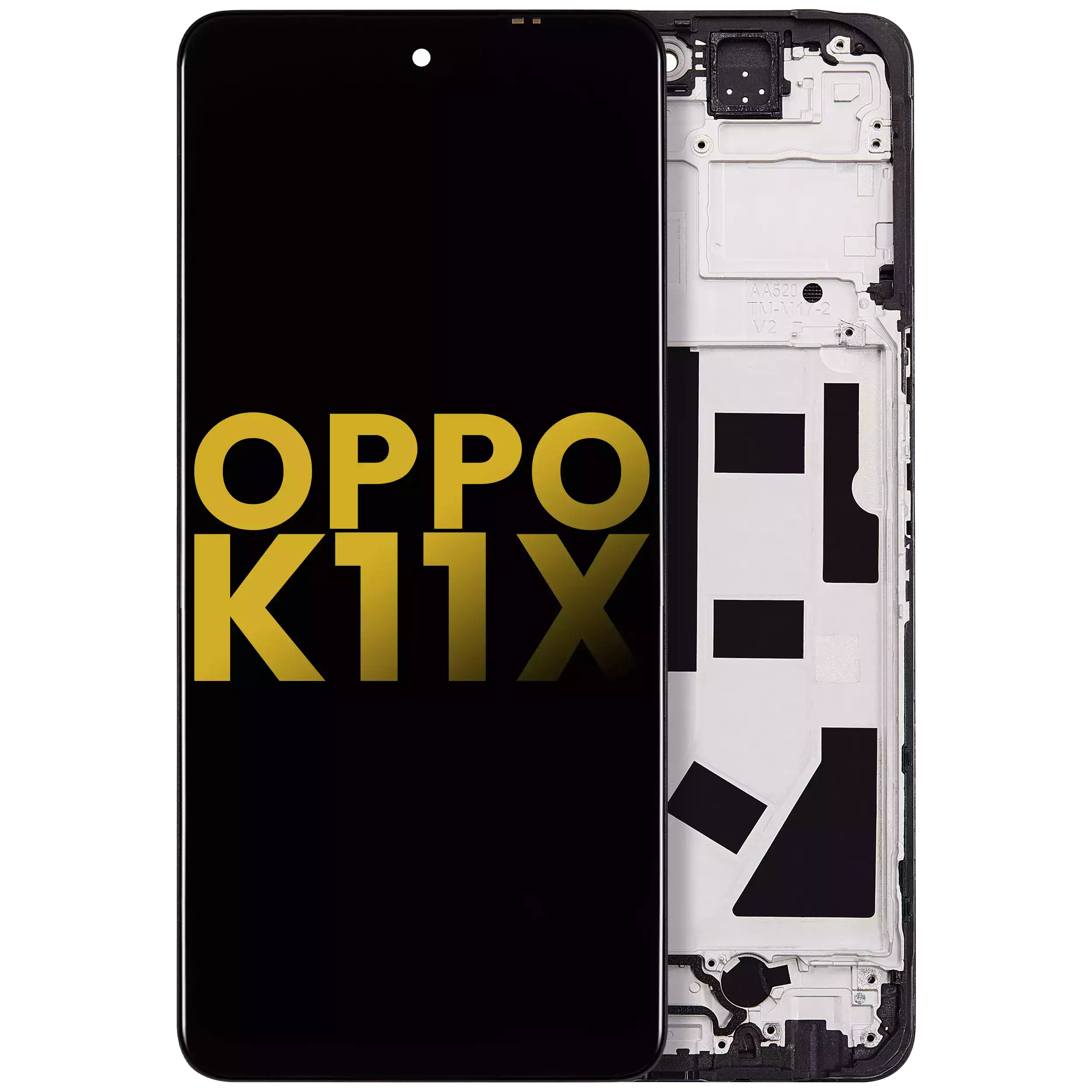 LCD Display with Frame for OPPO K11X (Refurbished) (All Colors)