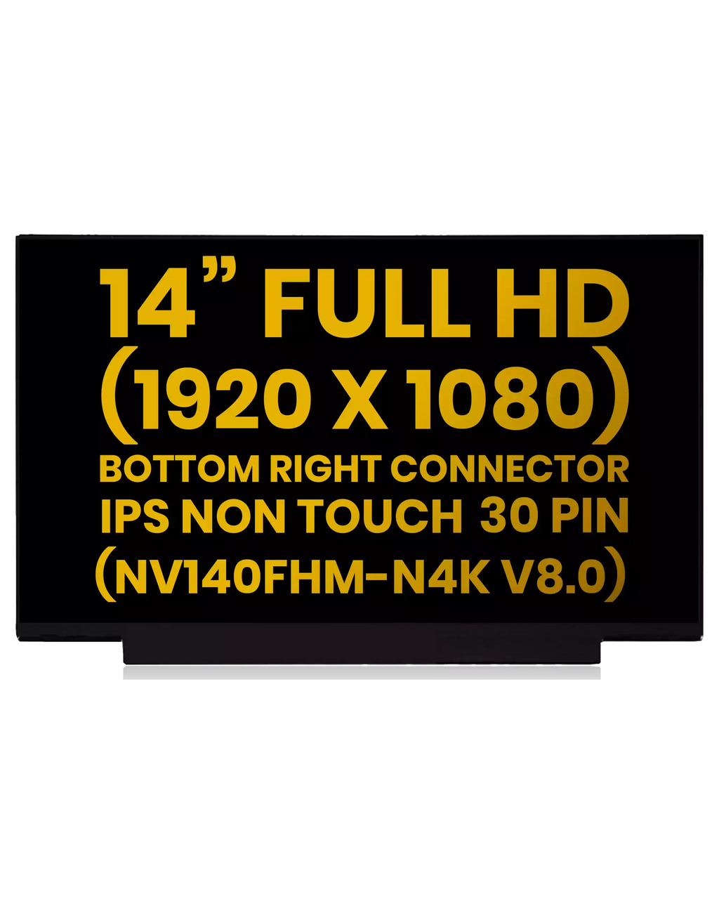 14" LCD Panel FHD 30 Pin IPS für Lenovo/HP/Dell Premium
