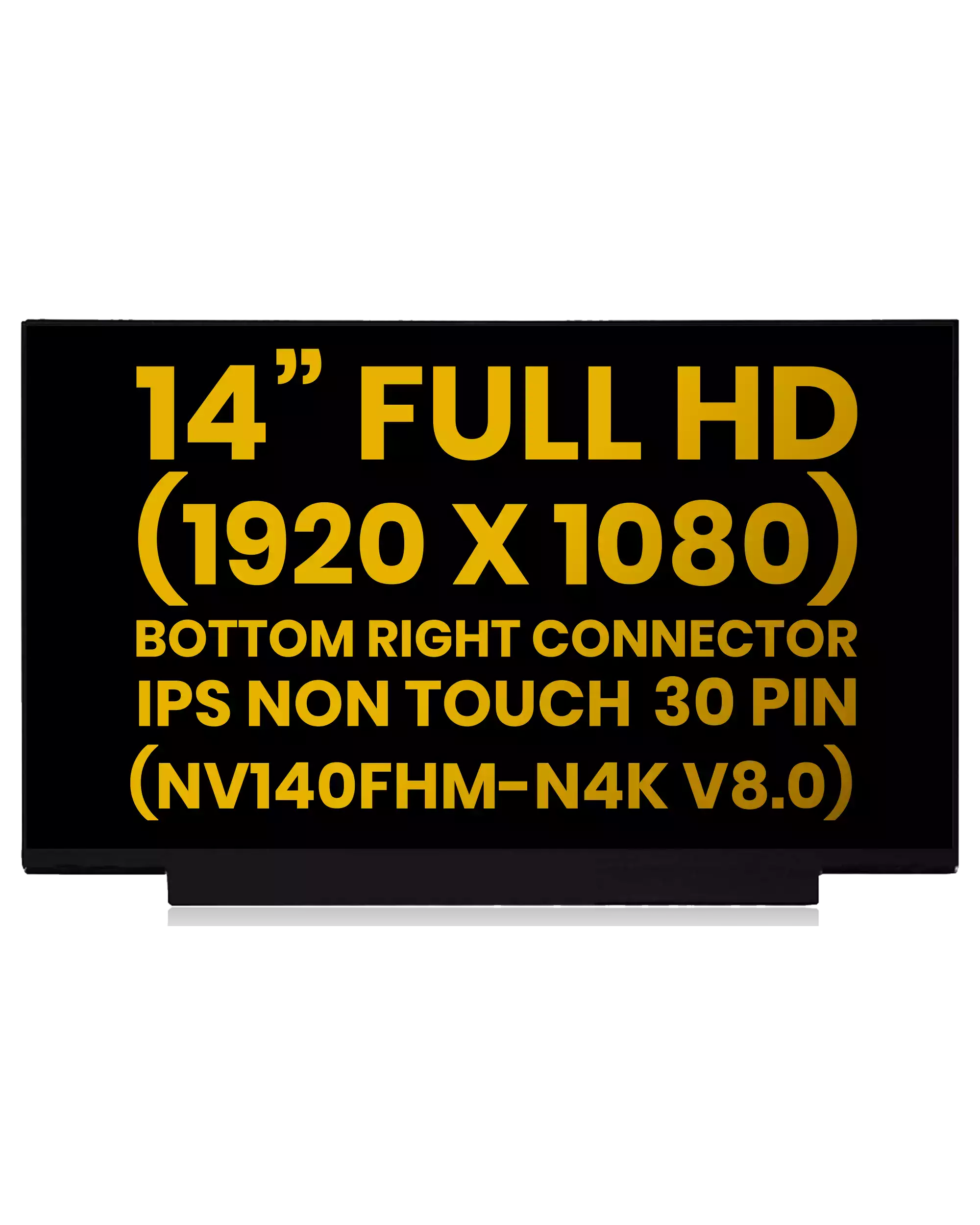 14" LCD Panel FHD 30 Pin IPS für Lenovo/HP/Dell Premium