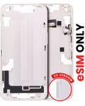 Midframe/Frame with Small Parts for iPhone 14 (US Version) (Aftermarket Plus) (Starlight)