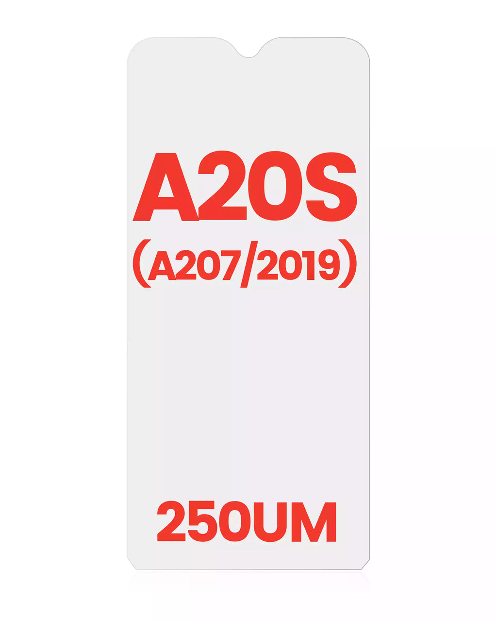 OCA für Samsung Galaxy A20S (A207 / 2019) (10er Pack) (250µm)