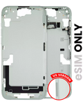 Midframe/Frame with Small Parts for iPhone 15 Plus (US Version) (Used OEM Pull, Quality A) (Green)