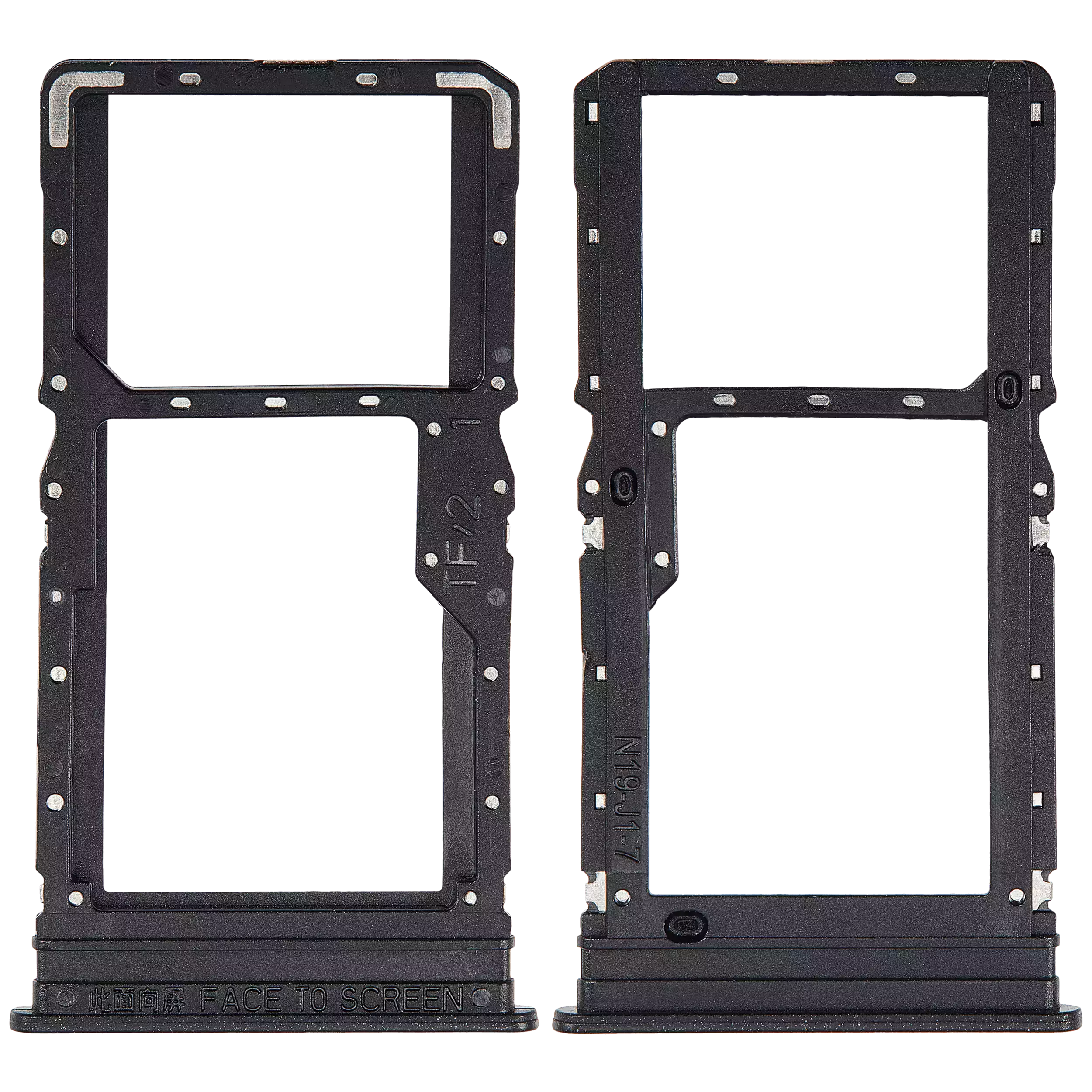 SIM-Kartenfach für Xiaomi Redmi Note 13R (Schwarz)