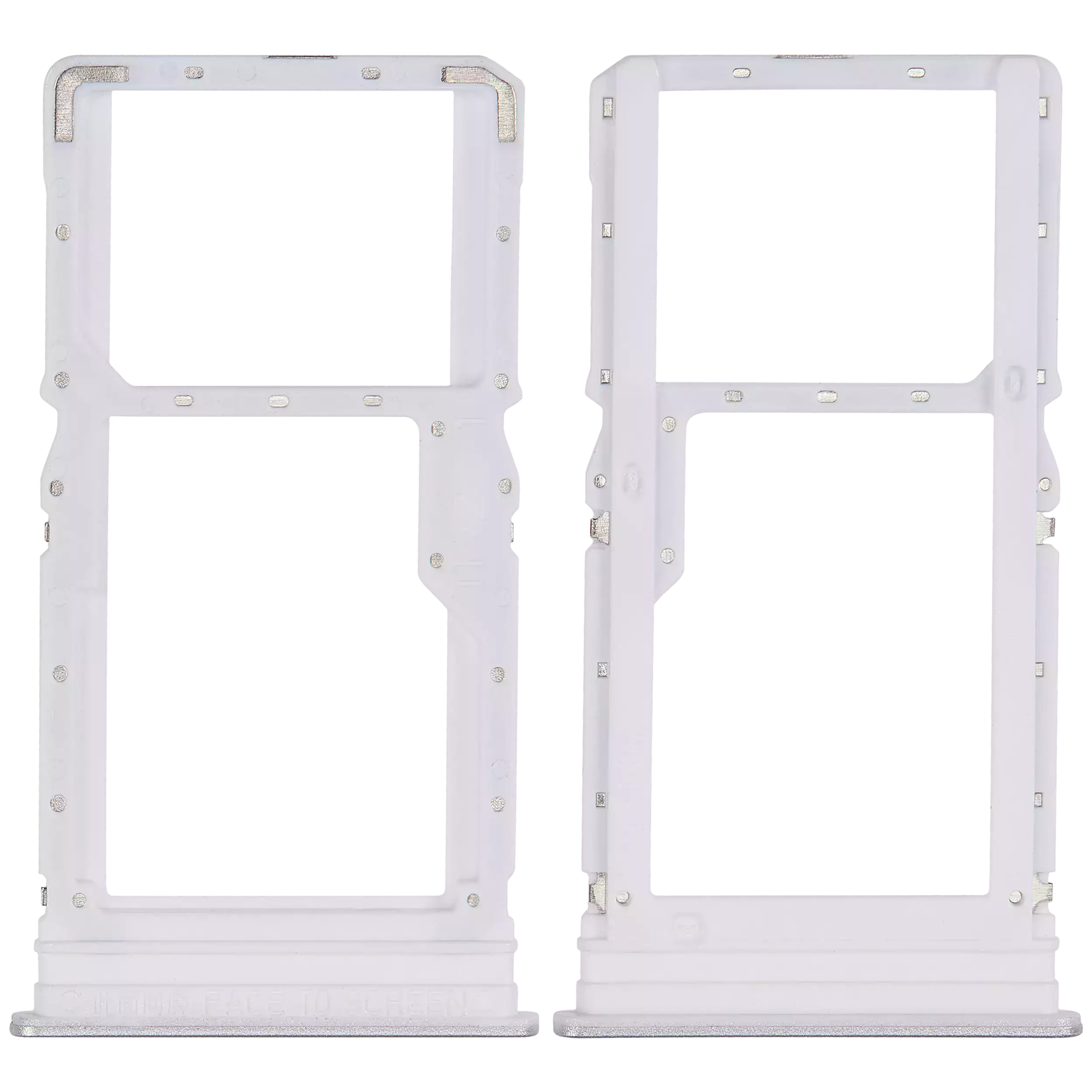SIM-Kartenfach für Xiaomi Redmi Note 13R (Silber)
