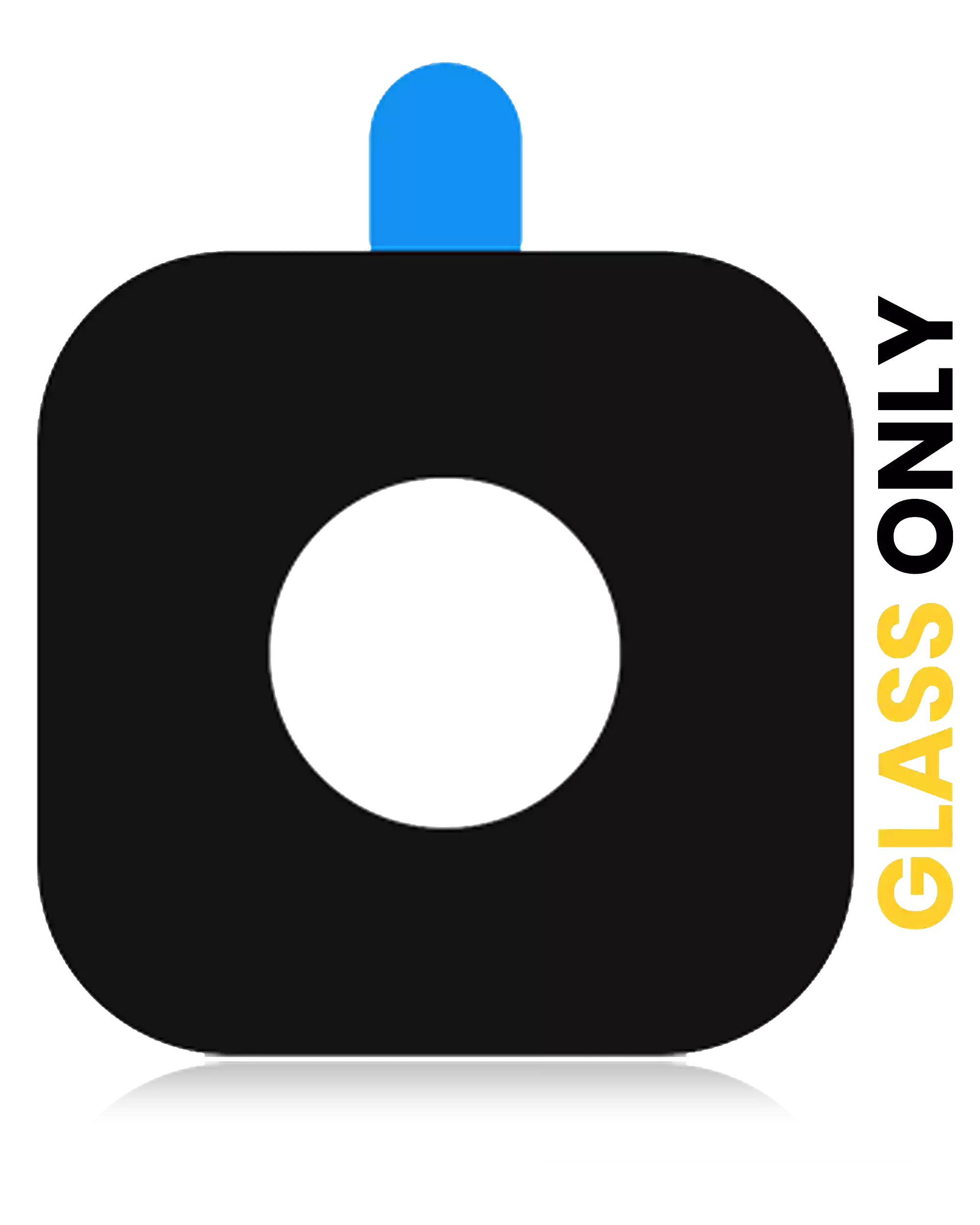 Kameralinse hinten (Glas) mit Kleber für Samsung S7 Active - 10er Pack
