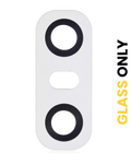 Kameralinse hinten (nur Glas) mit Kleber für LG G6 (Mystic White)