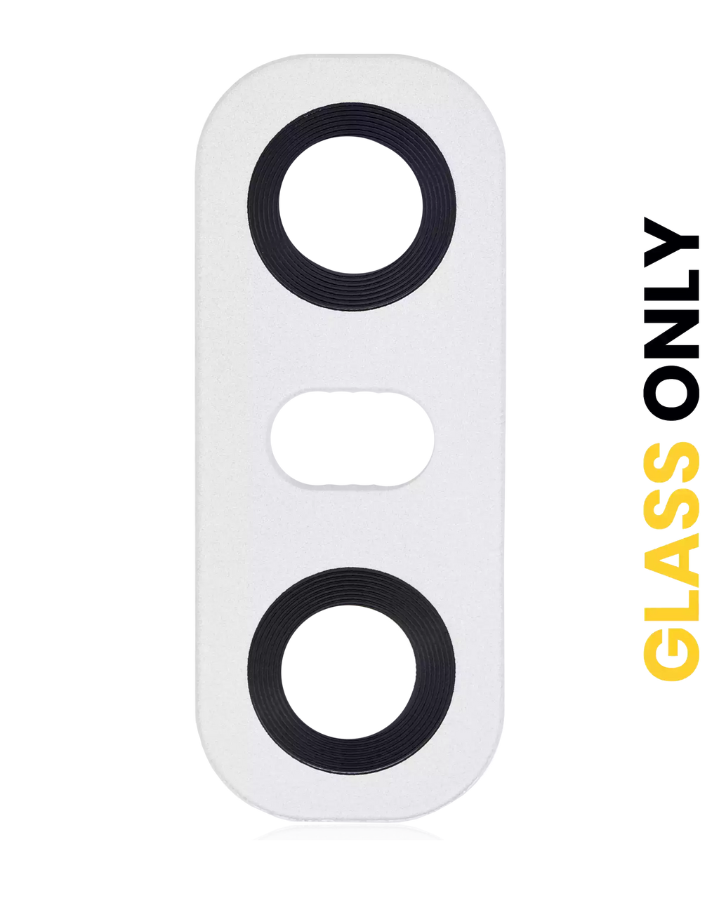 Kameralinse hinten (nur Glas) mit Kleber für LG G6 (Mystic White)