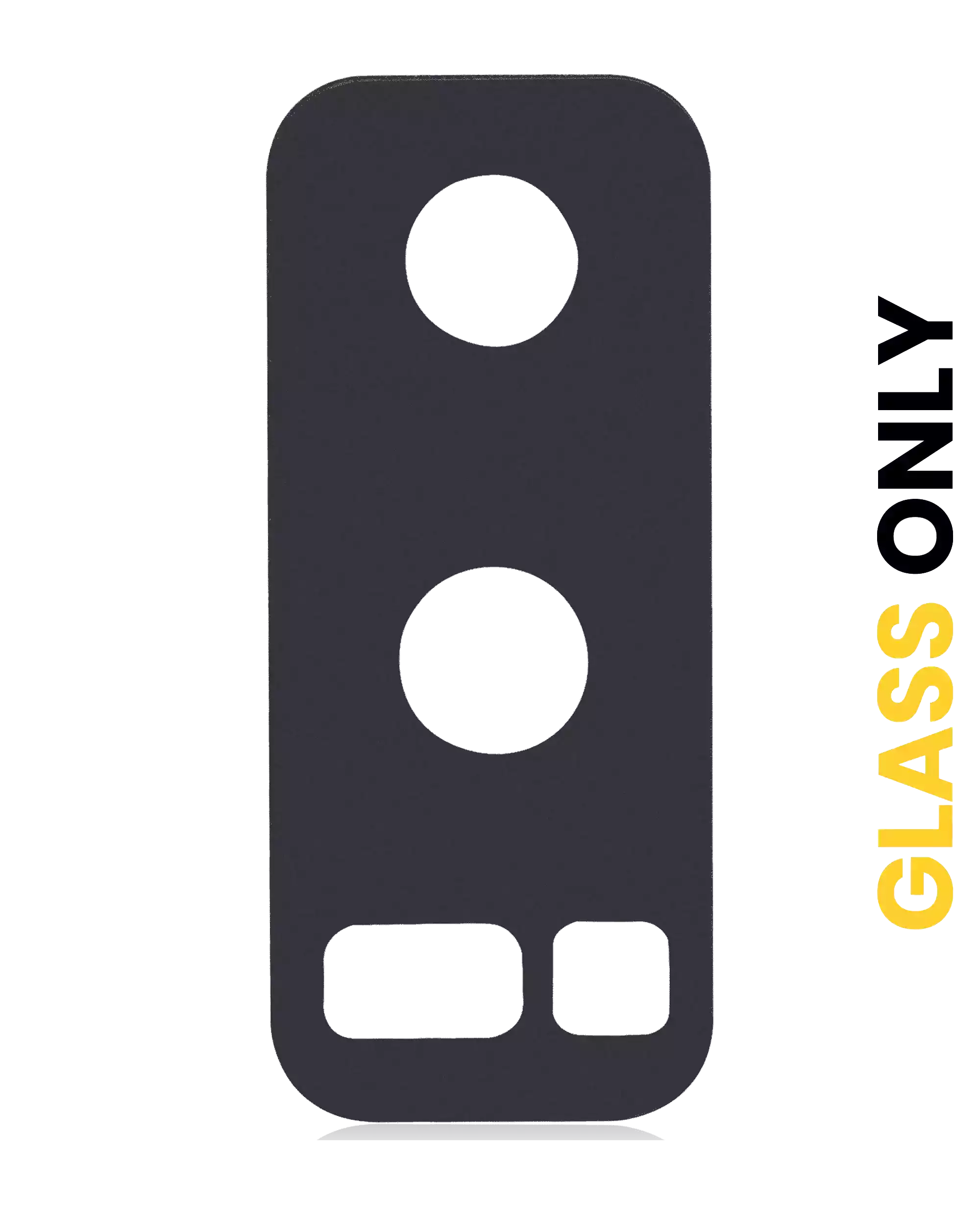 Rückkamera-Glasobjektiv mit Klebestreifen für Samsung Galaxy Note 8 (Schwarz)