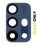 Kameralinse hinten (nur Glas) mit Kleber für Motorola Moto G10 (Blau)
