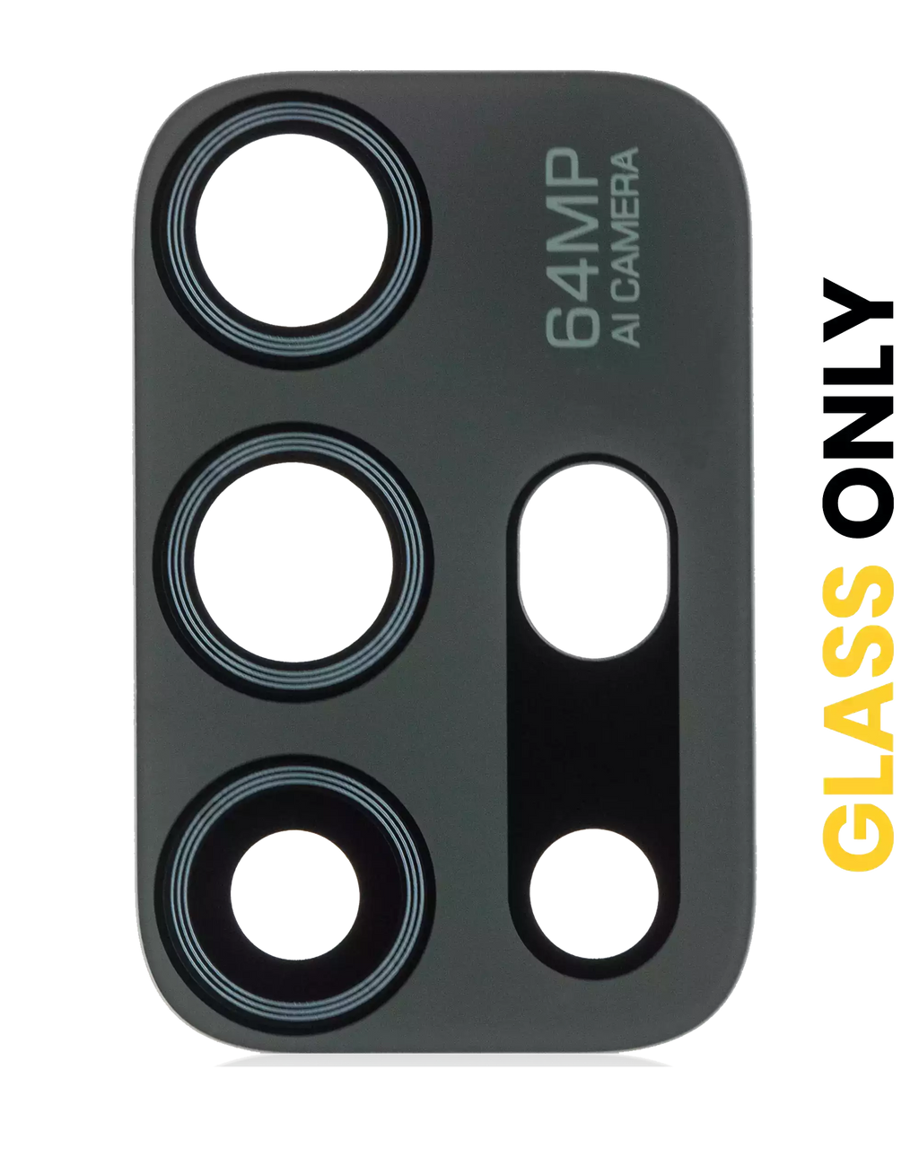 Kameraglas hinten (nur Glas) mit Klebstoff Motorola Moto G30 Phantom Black