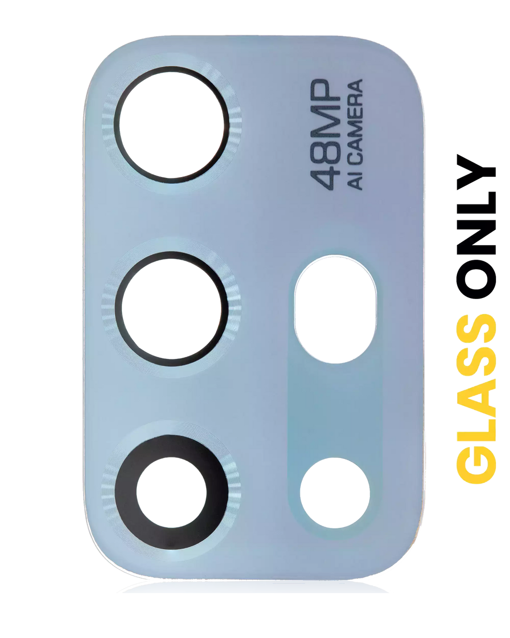Rear Camera Lens (Glass Only) with Adhesive for Motorola Moto G20 (XT2128 / 2021) (Breeze Blue)