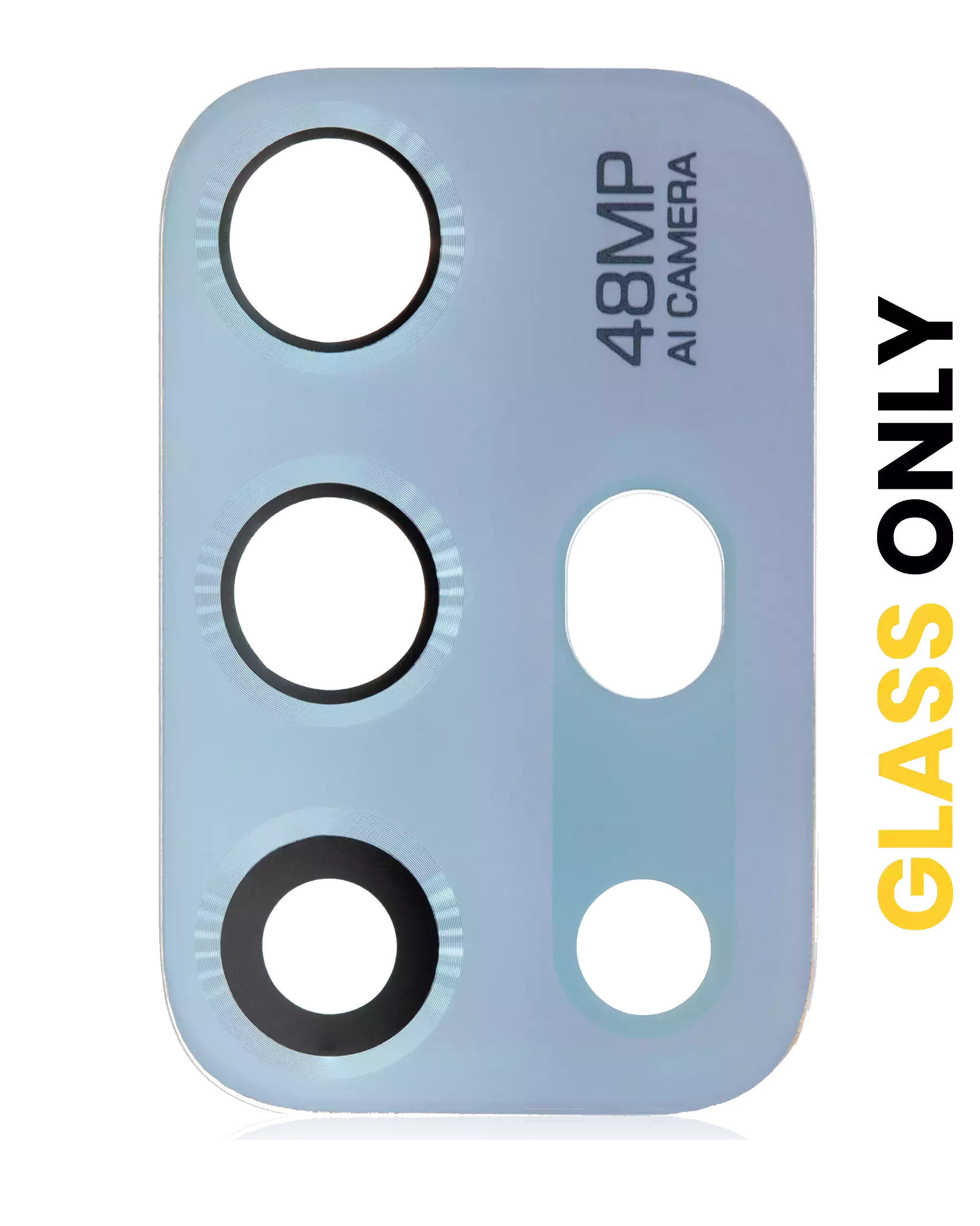 Kameraglas hinten (nur Glas, Klebefolie) für Motorola Moto G20 - Breeze Blue