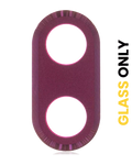 Kameraglas hinten (nur Glas) mit Kleber für Motorola One Hyper Dark Amber