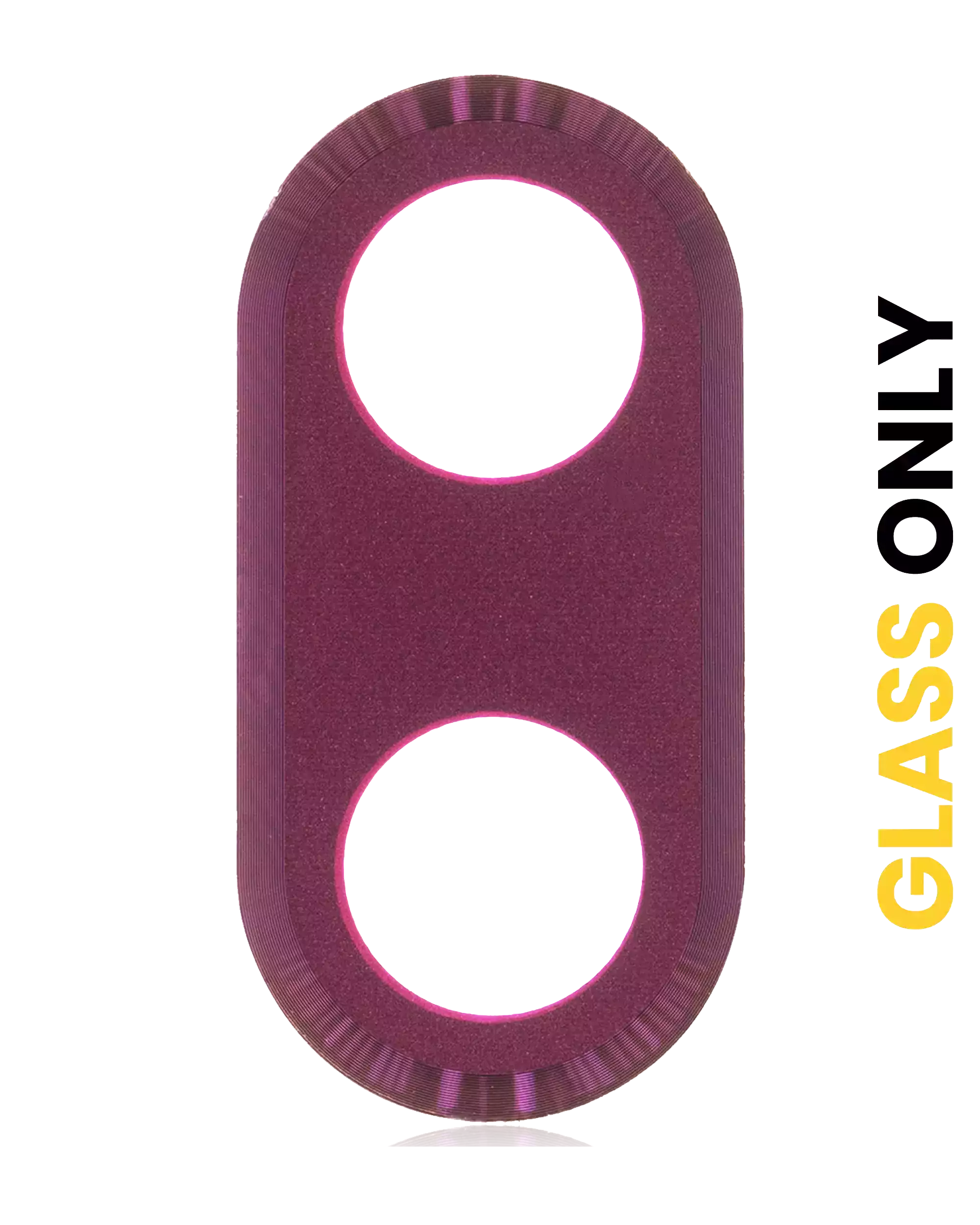 Kameraglas hinten (nur Glas) mit Kleber für Motorola One Hyper Dark Amber