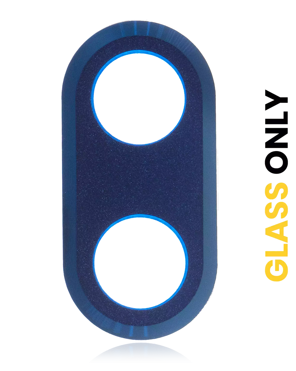 Kameraglas hinten mit Kleber für Motorola One Hyper (Deepsea Blue)