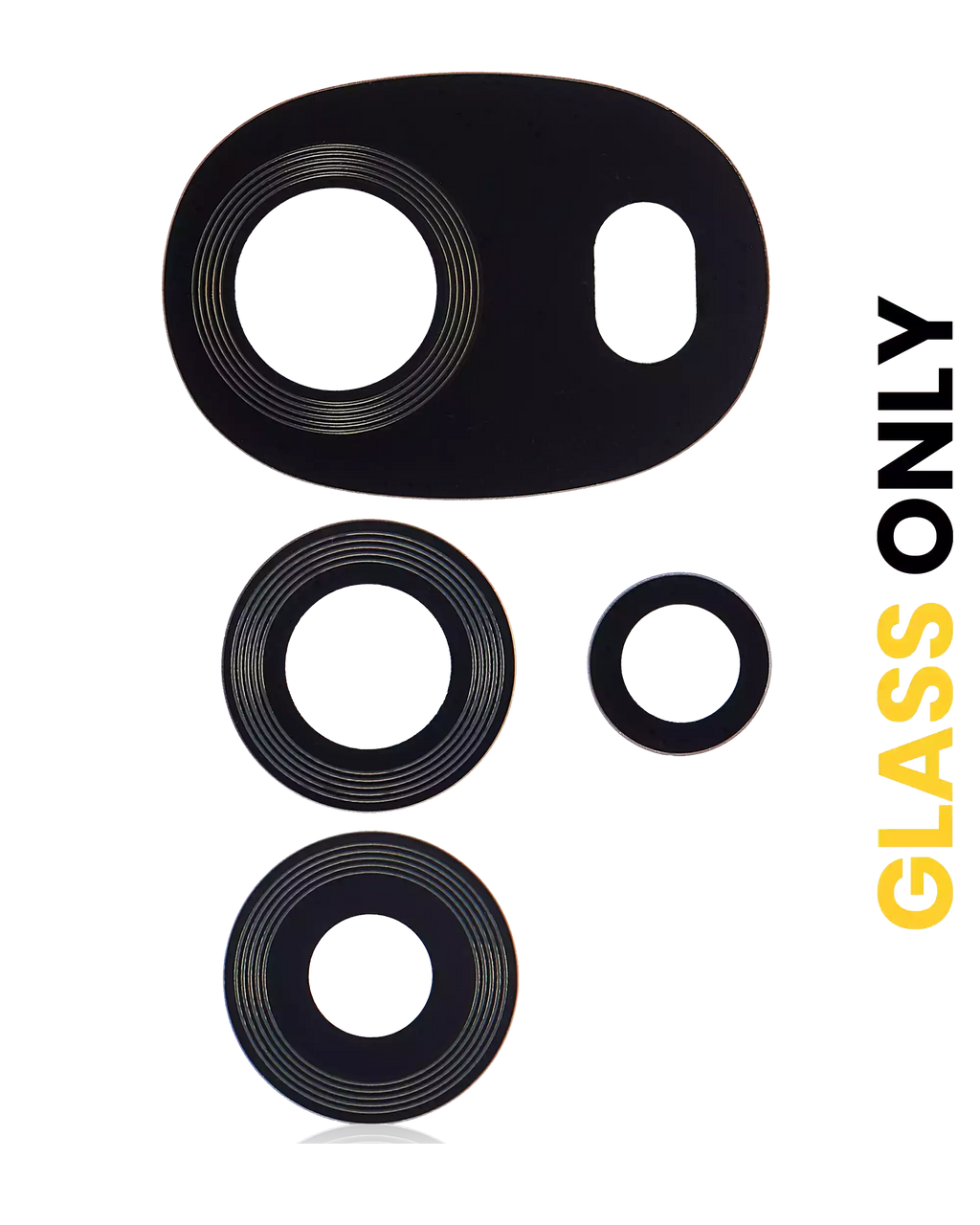 Kameraglas hinten für Motorola Moto G22 (XT2231 / 2022) – 4er-Set