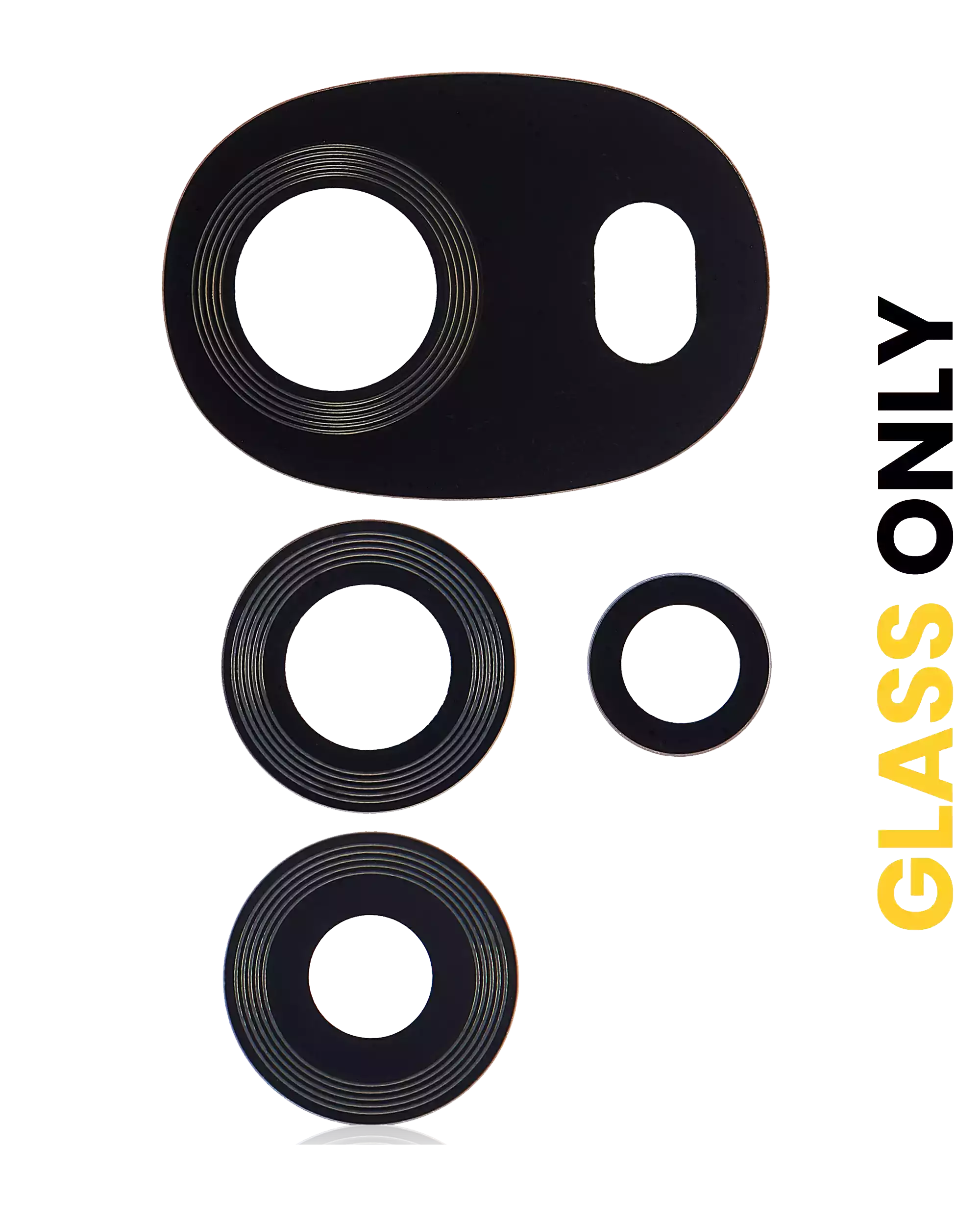 Kameraglas hinten für Motorola Moto G22 (XT2231 / 2022) – 4er-Set