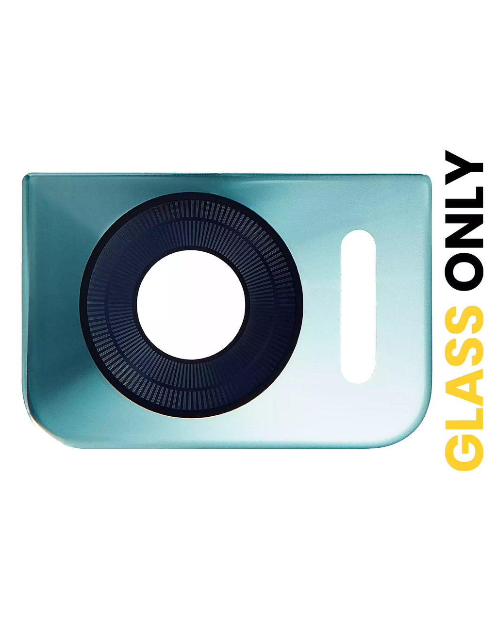 Rear camera glass (glass only) with adhesive for Motorola Moto Edge 30 Neo (XT2245-1 / 2022) (Aqua Foam)